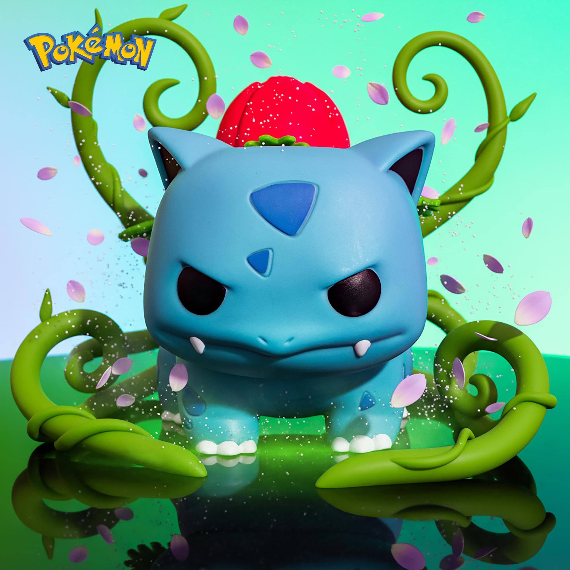 Alt View 2. Funko - Funko POP! Games: Pokemon - Ivysaur   - COLLECTIBLES - Multicolor.