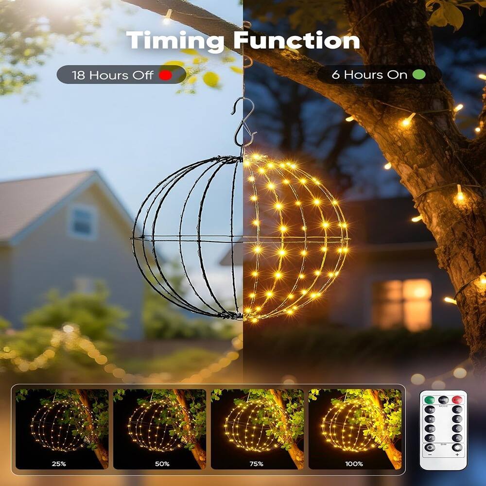 Timing Function  
18 Hours Off  
6 Hours On  

25%  
50%  
75%  
100%