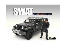 SWAT Team Flash Figure For 1:18 Scale Models by American Diorama - Multi