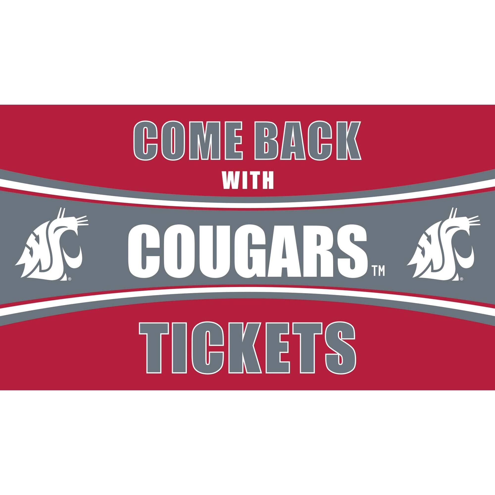 COME BACK WITH COUGARS™ TICKETS