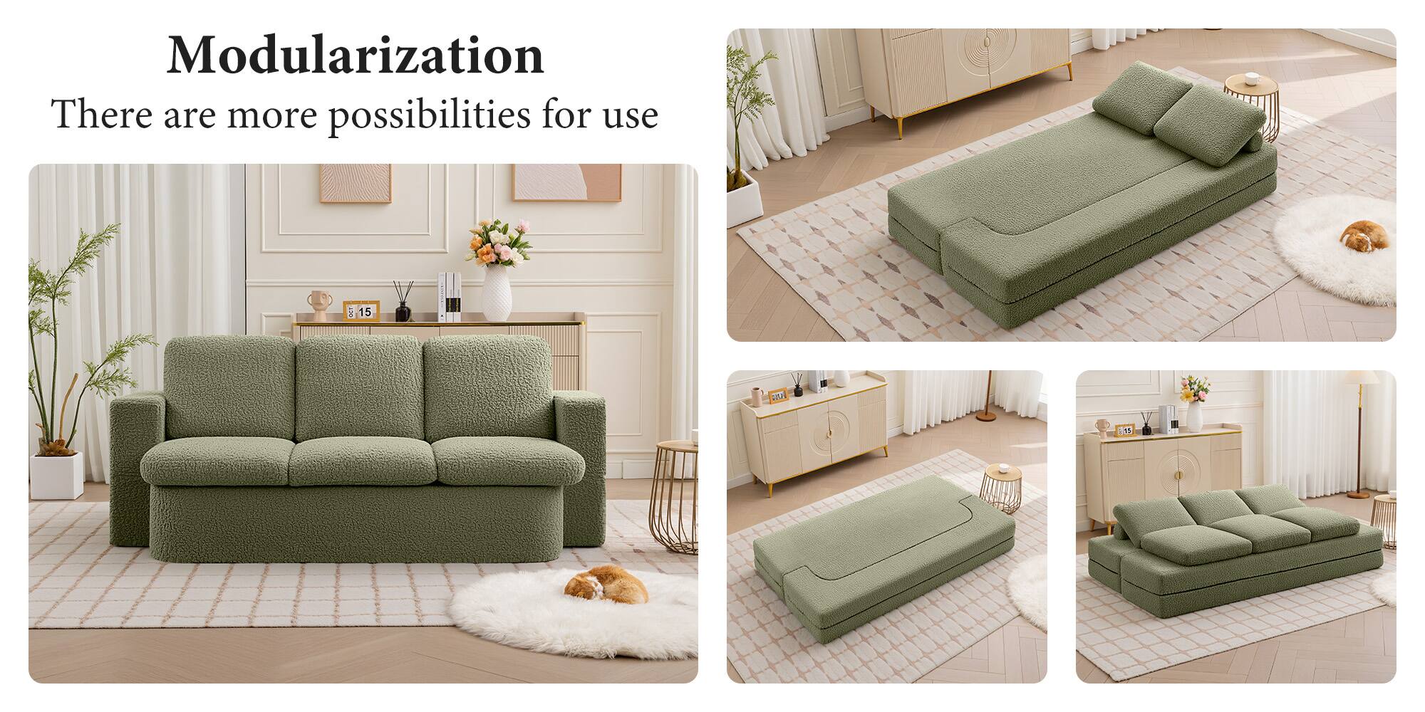 Modularization  
There are more possibilities for use