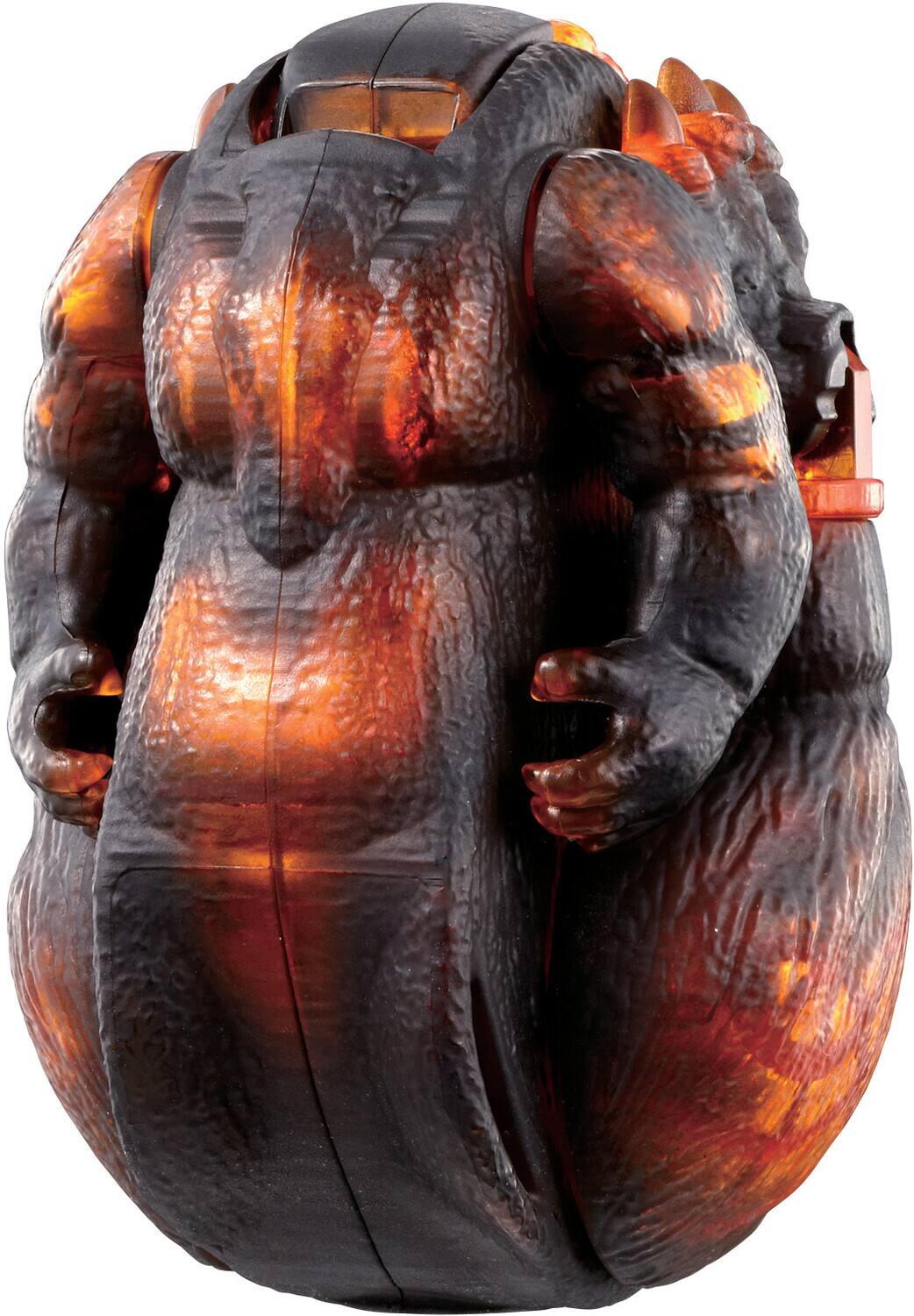 Alt View 2. Bandai - Bandai - Godzilla - Burning Godzilla Transforming Egg   - Collectibles - Multicolor.