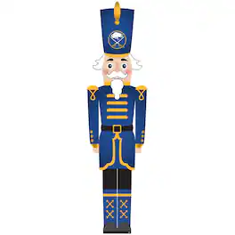 Fan Creations - Buffalo Sabres 46" Nutcracker Leaner - Multicolor