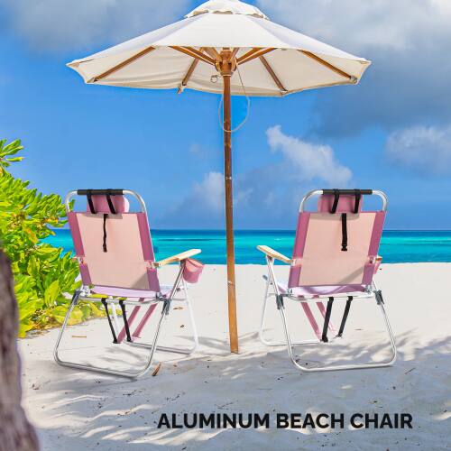 ALUMINUM BEACH CHAIR