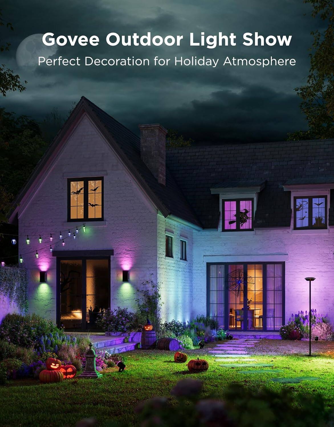 Govee Outdoor Light Show  
Perfect Decoration for Holiday Atmosphere