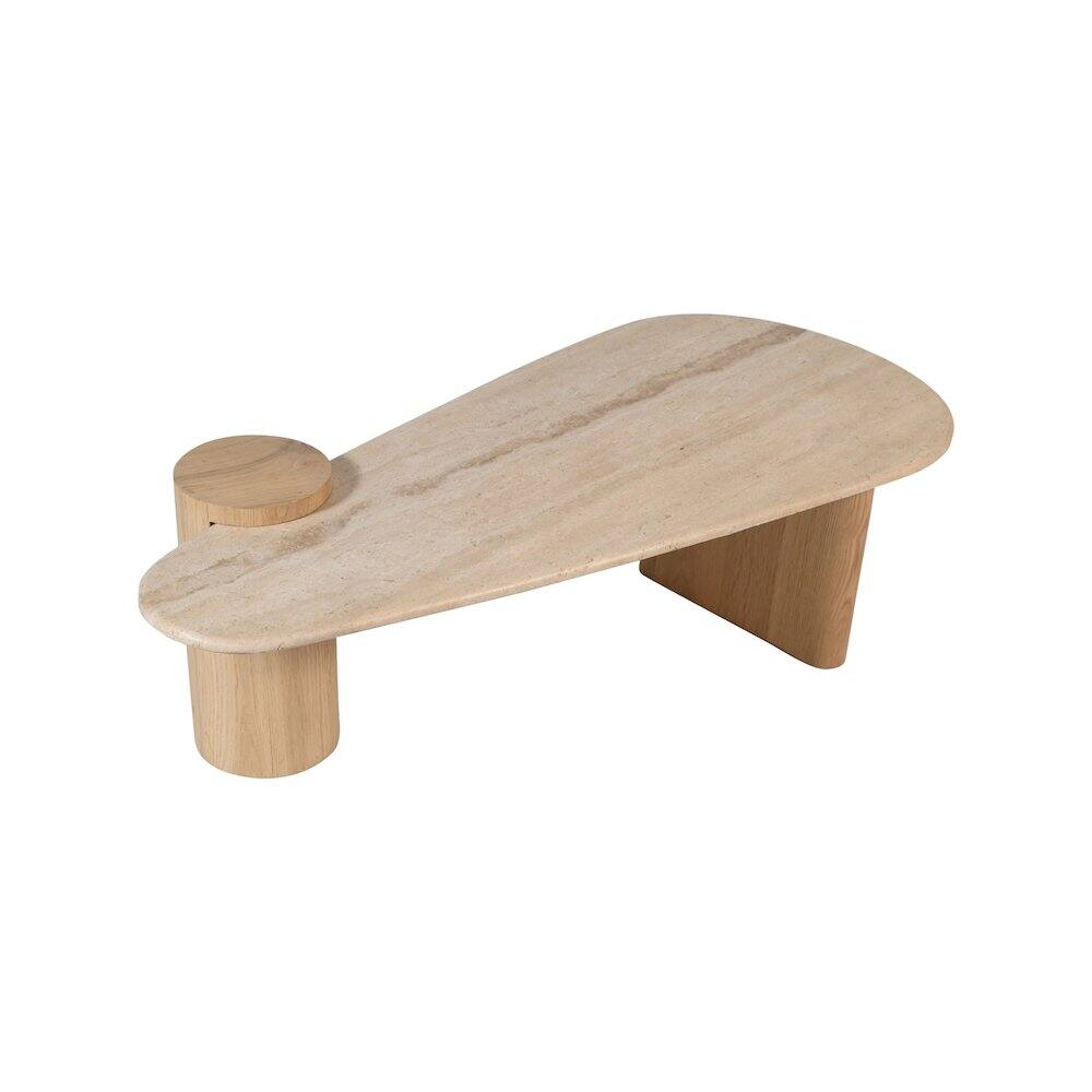 Alt View 1. Meridian Furniture - Taverna Natural Coffee Table - Brown.