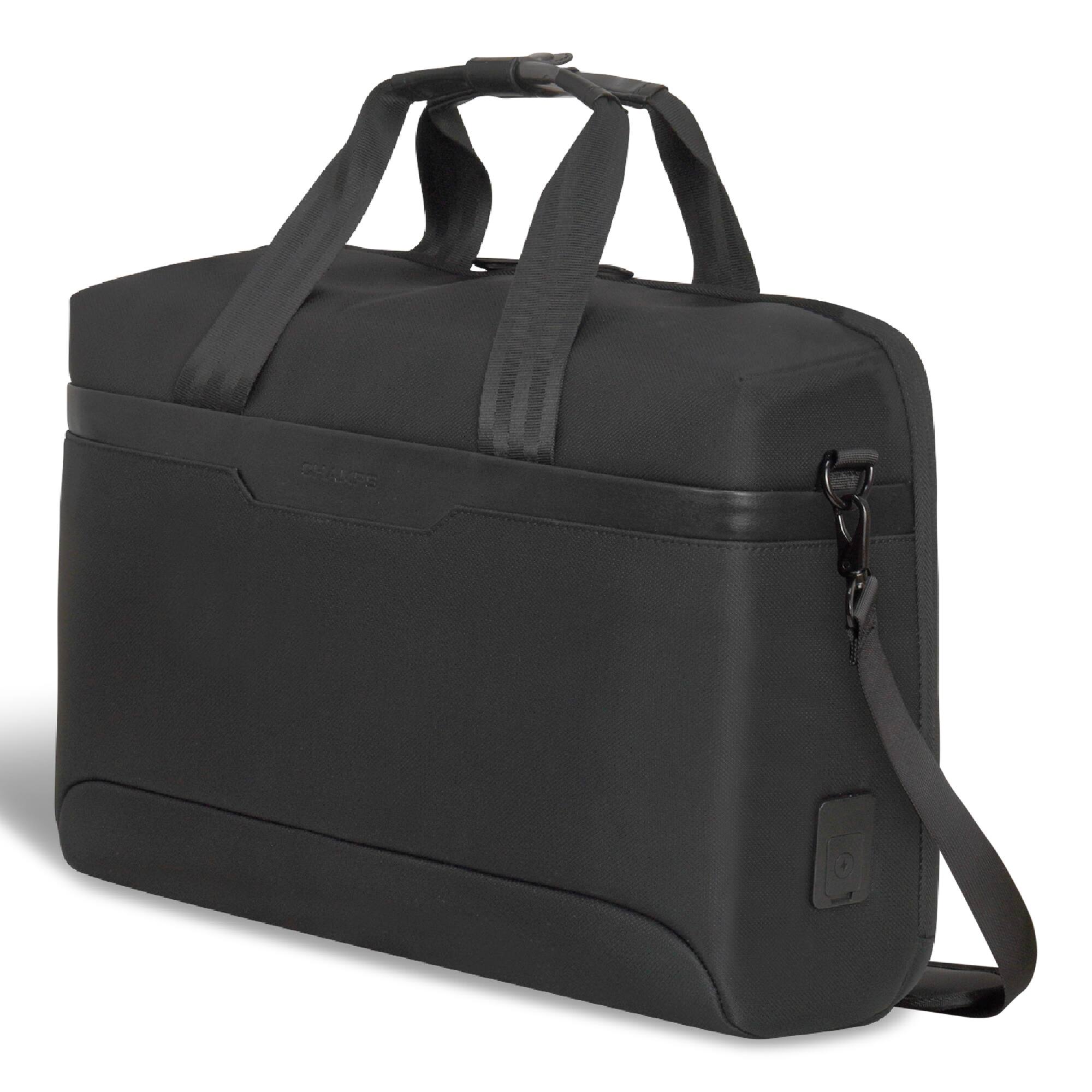Angle. Champs - Onyx Collection Laptop Bag - Black.