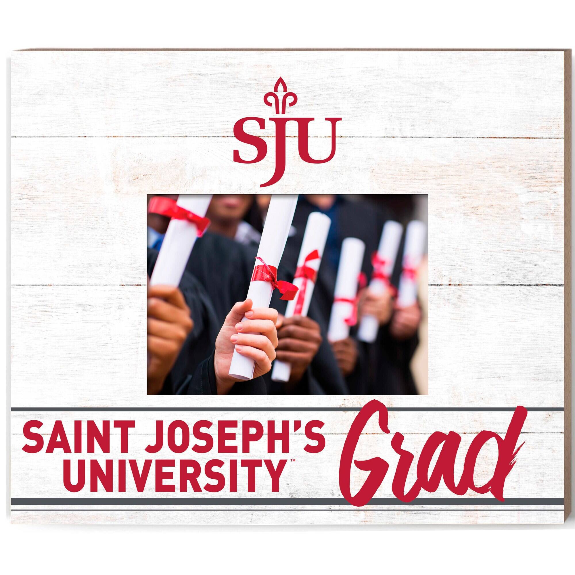 Saint Joseph's Hawks 13.5" x 11.5" Grad Frame