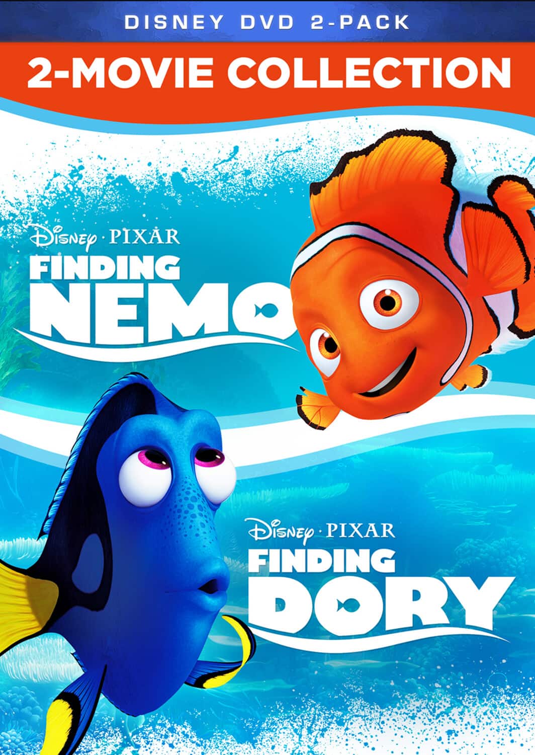 Finding Nemo / Finding Dora: 2-Movie Collection  - DVD