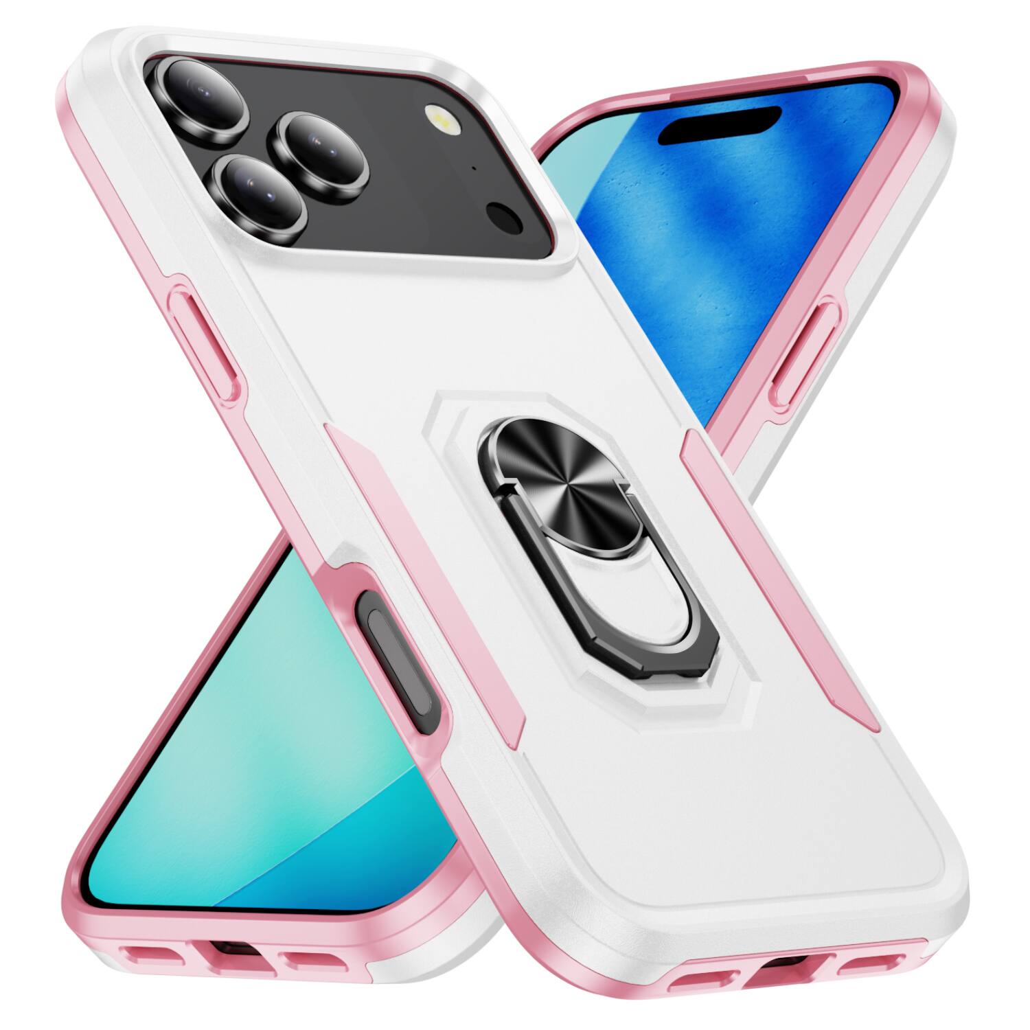 White/Pink