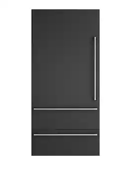 36"W. BTM Door Panel for Viking Veil FDBMIC7360L Left Hinge Ref./Frz. Models - Slate Blue