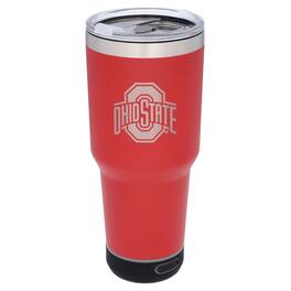 The Memory Company - Ohio State Buckeyes 30oz. Stainless Steel LED Bluetooth Tumbler - Multicolor