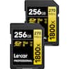 256 GB 270 MB/s SP V60 XC II C10 X 256 GB 270 MB/s AL 1800x SP V60 XC II C10 X Lexar PROFESSIONAL 1800x
