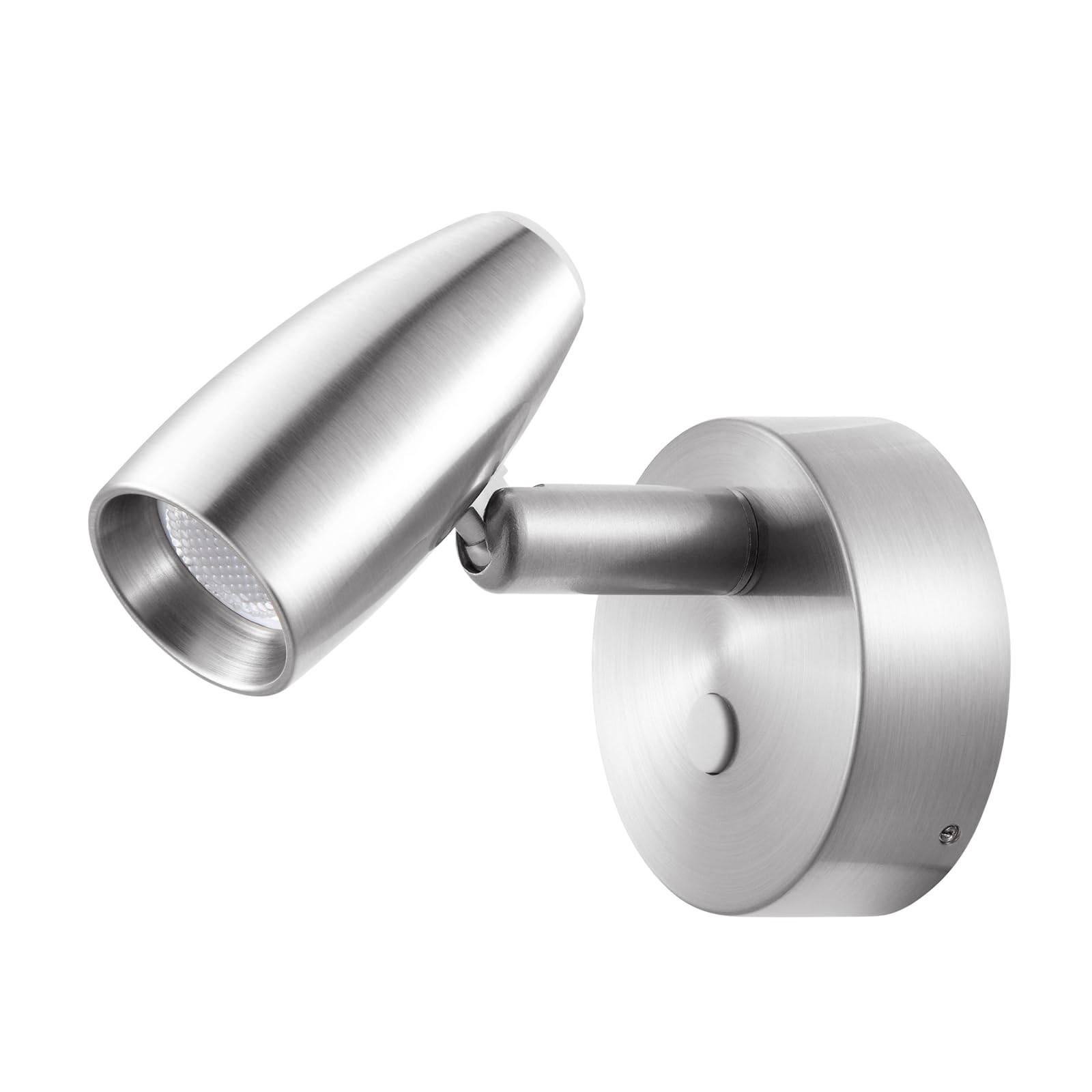 Brushed Nickel with Nightlight