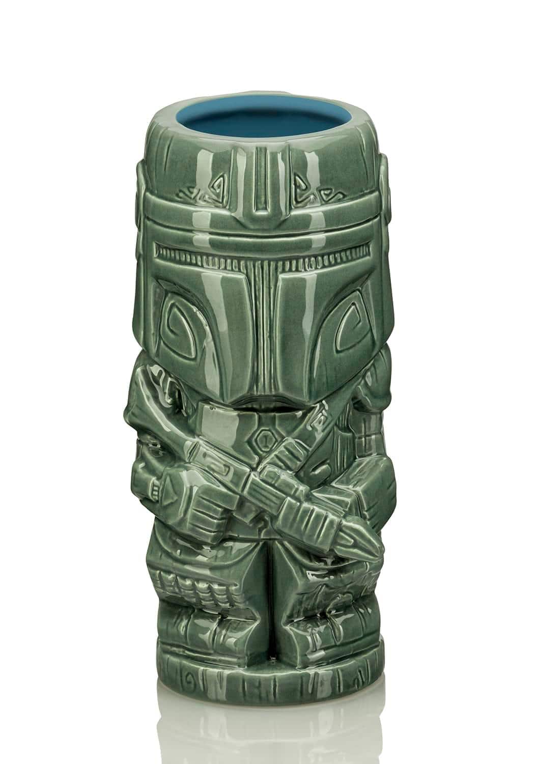 Geeki Tikis Star Wars The Mandalorian Mando Mug | Ceramic Tiki Cup | 20 Ounces - Green price history on PriceWatchPro