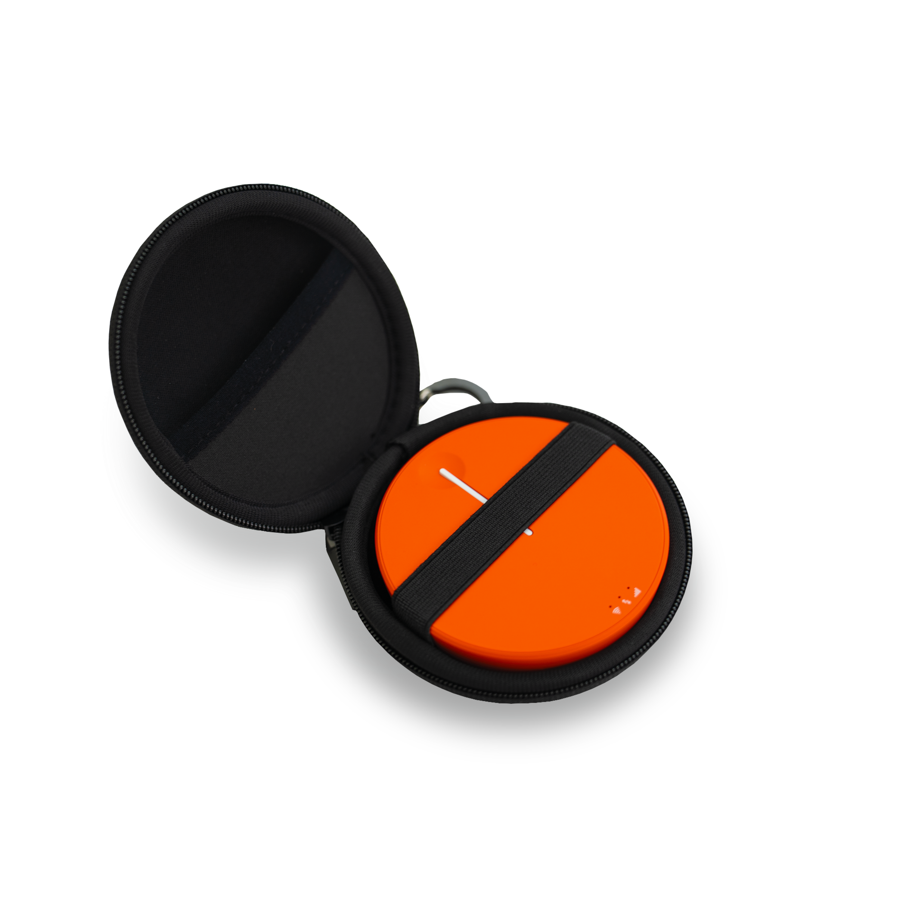 Alt View 7. SIMO - Solis Hero 4G LTE Hotspot & Power Bank with Lifetime Data - Orange.