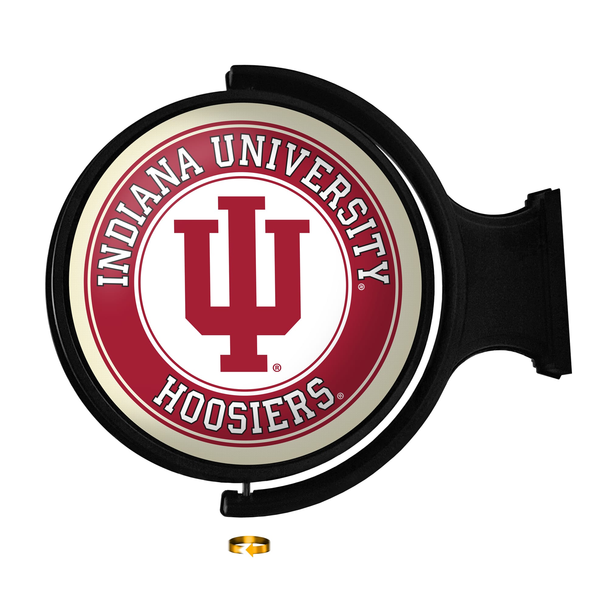 The Fan-Brand - Indiana Hoosiers 18'' x 18'' Slimline Illuminated Wall Sign - Multicolor