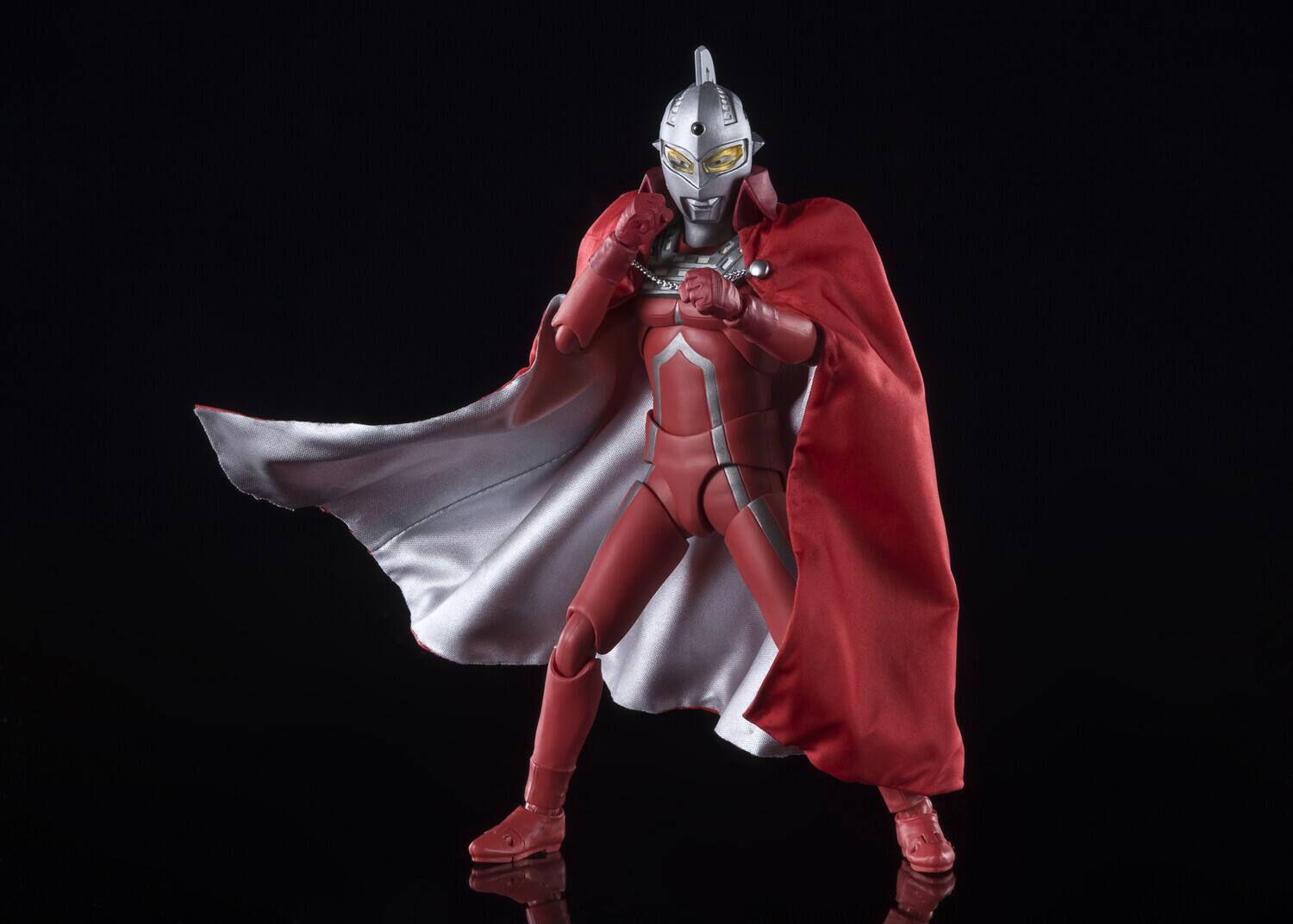 Alt View 2. Bandai - Tamashii Nations - Ultraman - S.H.Figuarts - Brothers' Mantle   - Collectibles - Multicolor.