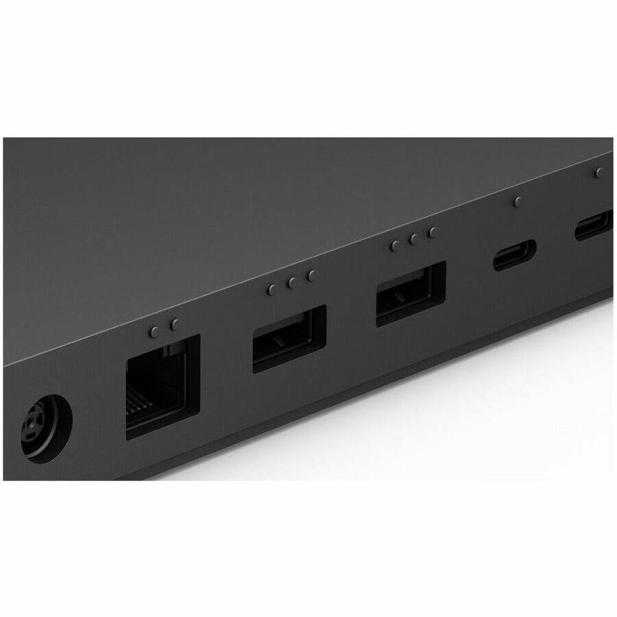 Alt View 5. Microsoft - Microsoft Docking Station - for Notebook, Monitor - 165 W - Thunderbolt 4 - 2 Displays Supported - 4K - 3840 x 2160 - 6.