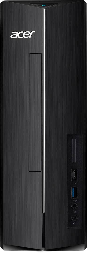 Alt View 2. Acer - Aspire XC-1715_MDCR-UB32 Desktop - AMD Ryzen 5 40 Processor - 8GB LPDDR5 Memory - 512GB SSD - USB Keyboard and Mouse - Black.