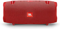 Front. JBL - Xtreme 2 Portable Bluetooth Speaker - Red.