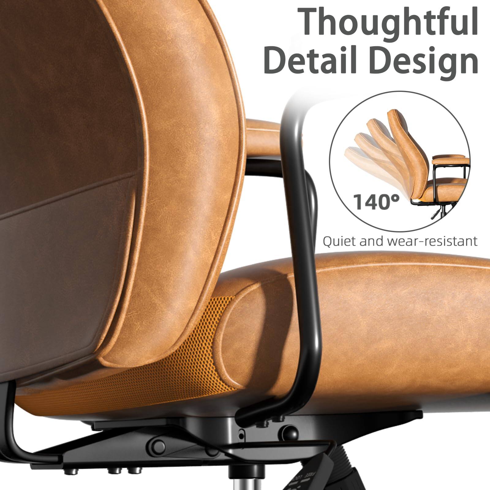 Thoughtful Detail Design

140°

Quiet and wear-resistant