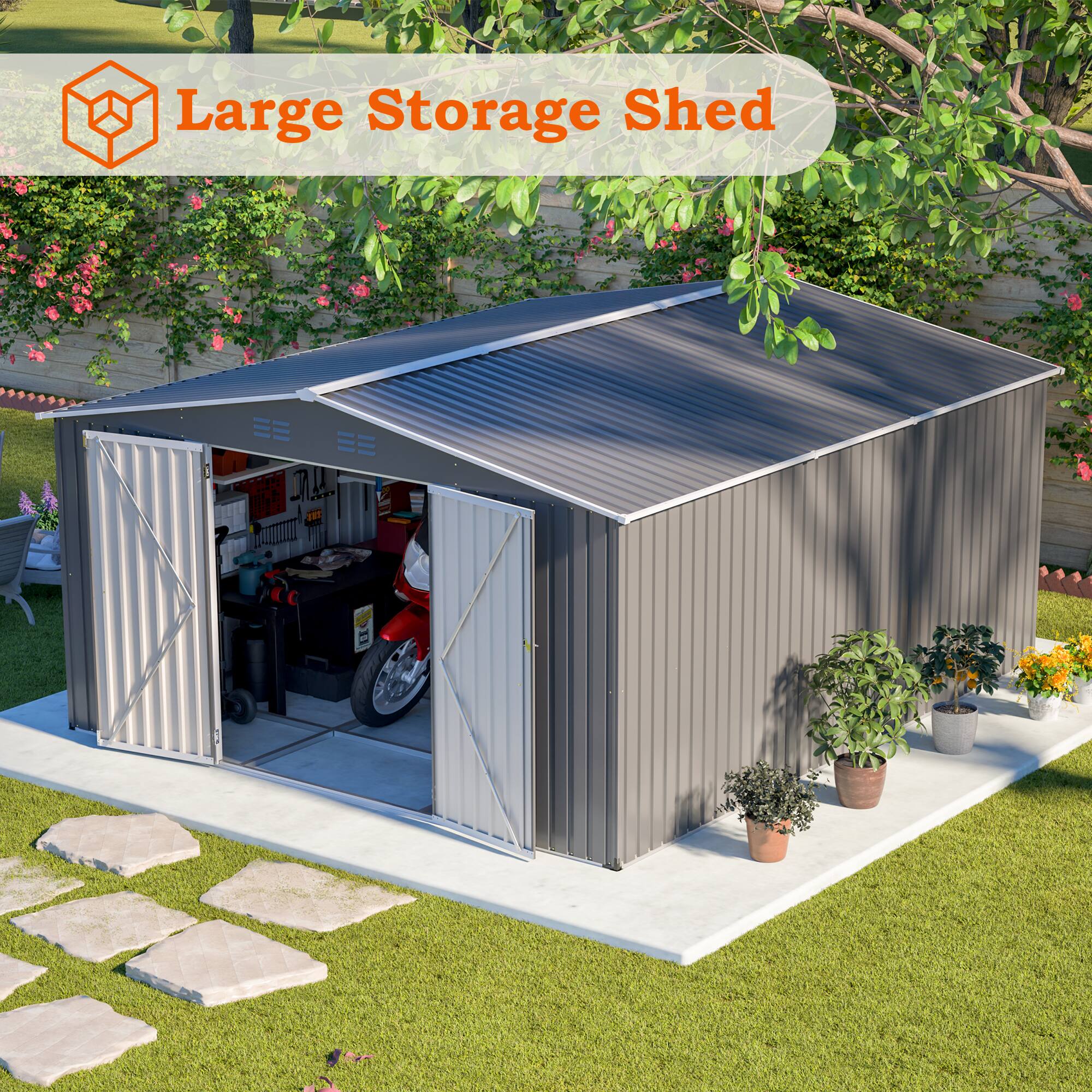 Large Storage Shed