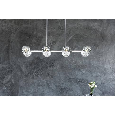 Back. Elegant Lighting - Eren 31 inch Pendant Light in Chrome - Chrome.