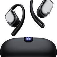 Angle. VEAT00L - VEATOOL Wireless Earbuds Open Ear Headphone Sport, Bluetooth 5.4 Earbud, 50Hrs Earphone with Earhook, Noise Cancelling - 黑色.