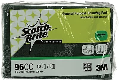 Scotch-Brite - General Purpose Scouring Pad, 10/Pack (96CC) - Green price history on PriceWatchPro