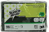 General Purpose Scouring Pad
Almohadilla uso general
Scotch-Brite
Professional
MEDIUM DUTY
96CC
10
6 in x 9 in - 152 mm x 228 mm
3M