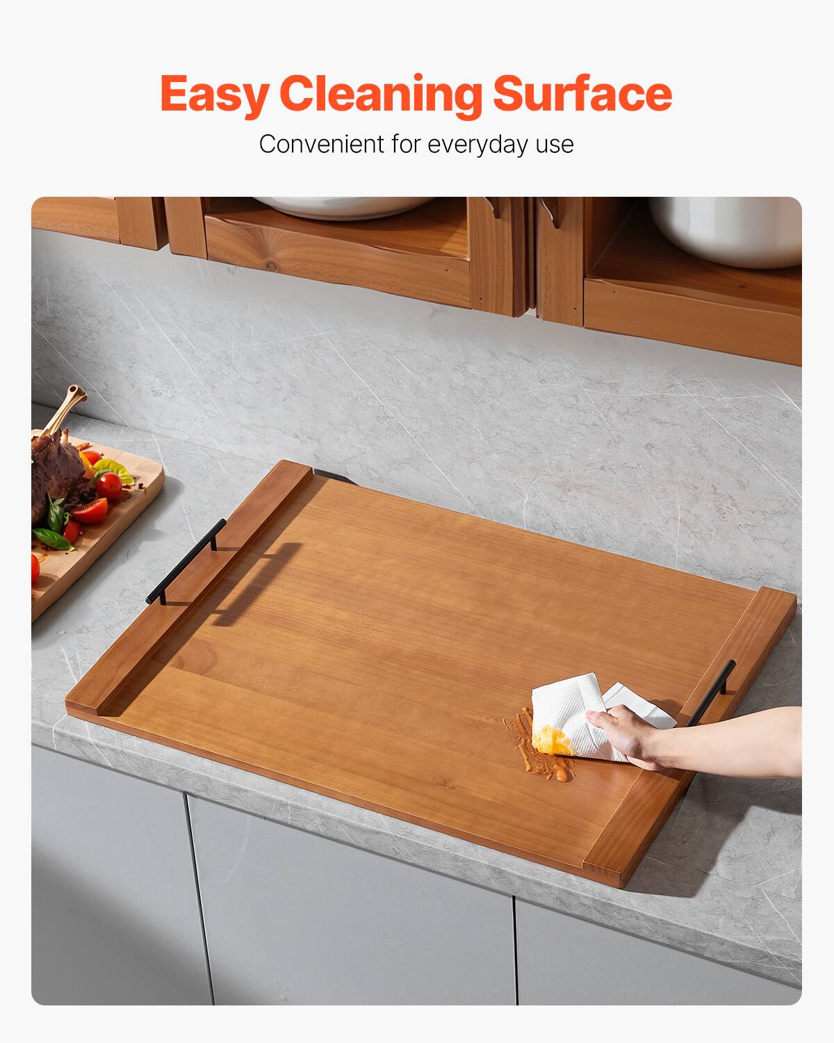 Easy Cleaning Surface  
Convenient for everyday use
