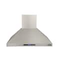 Kucht - 48 inches - Externally Vented - Wall Range Hood - Stainless Steel