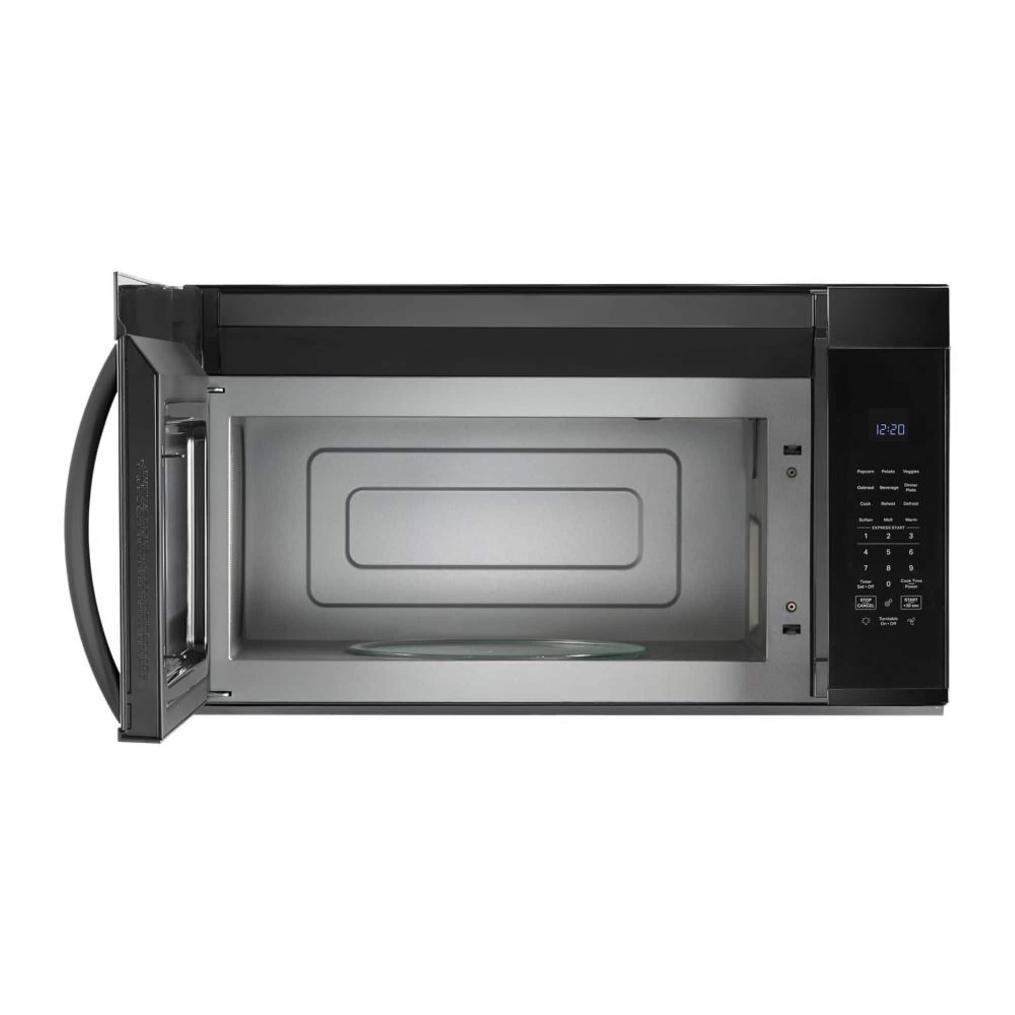 Alt View 9. Whirlpool - 1.9 Cu. Ft. Over-the-Range Microwave with Sensor Cooking - Black.