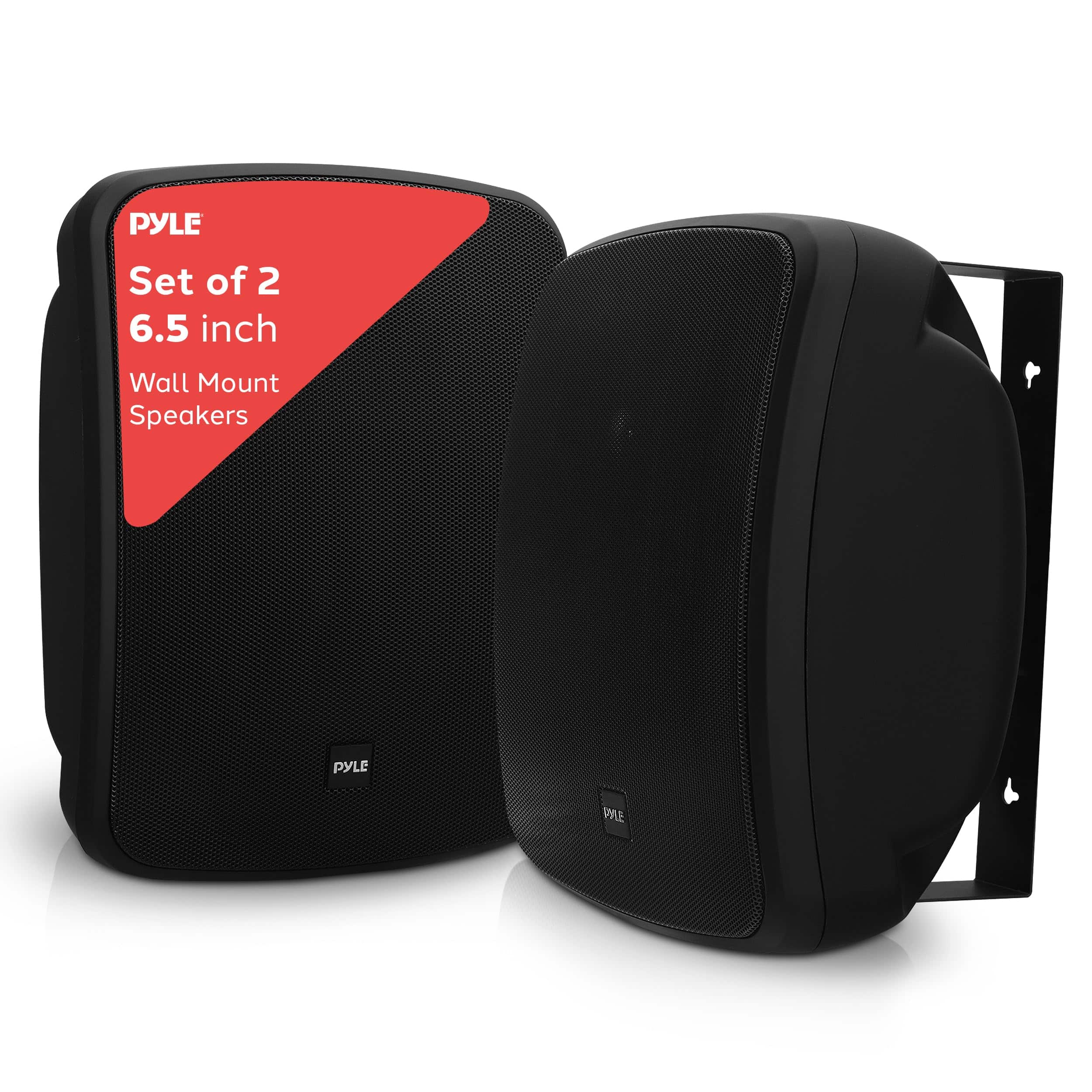 PYLE Set of 2 6.5 inch Wall Mount Speakers PYLE PAE