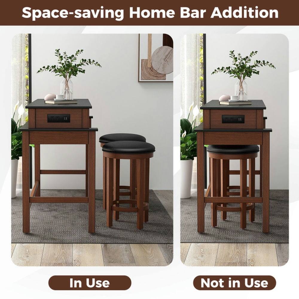 Space-saving Home Bar Addition

In Use

Not in Use