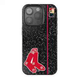 Keyscaper - MLB - Boston Red Sox - 1924 Logo iPhone Bling Case - 14 - Black