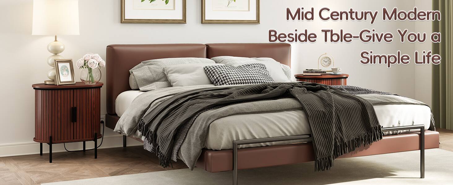 Mid Century Modern Beside Table - Give You a Simple Life