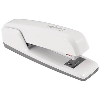 Alt View 1. Swingline - 747 Business Stapler Desktop Stapler, 30-Sheet Capacity - Arctic White.