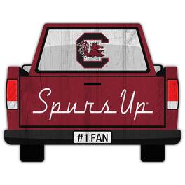 Fan Creations - South Carolina Gamecocks 12'' x 12'' Truck Back D-cor - Multicolor