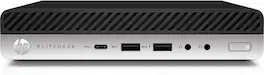 HP - Refurbished Excellent - EliteDesk 800 G5 Intel Core i5-9500T 2.2 GHz 16 GB DDR4 256GB SSD Intel UHD Graphics 630 Windows 11 Pro Desktop Mini - Black