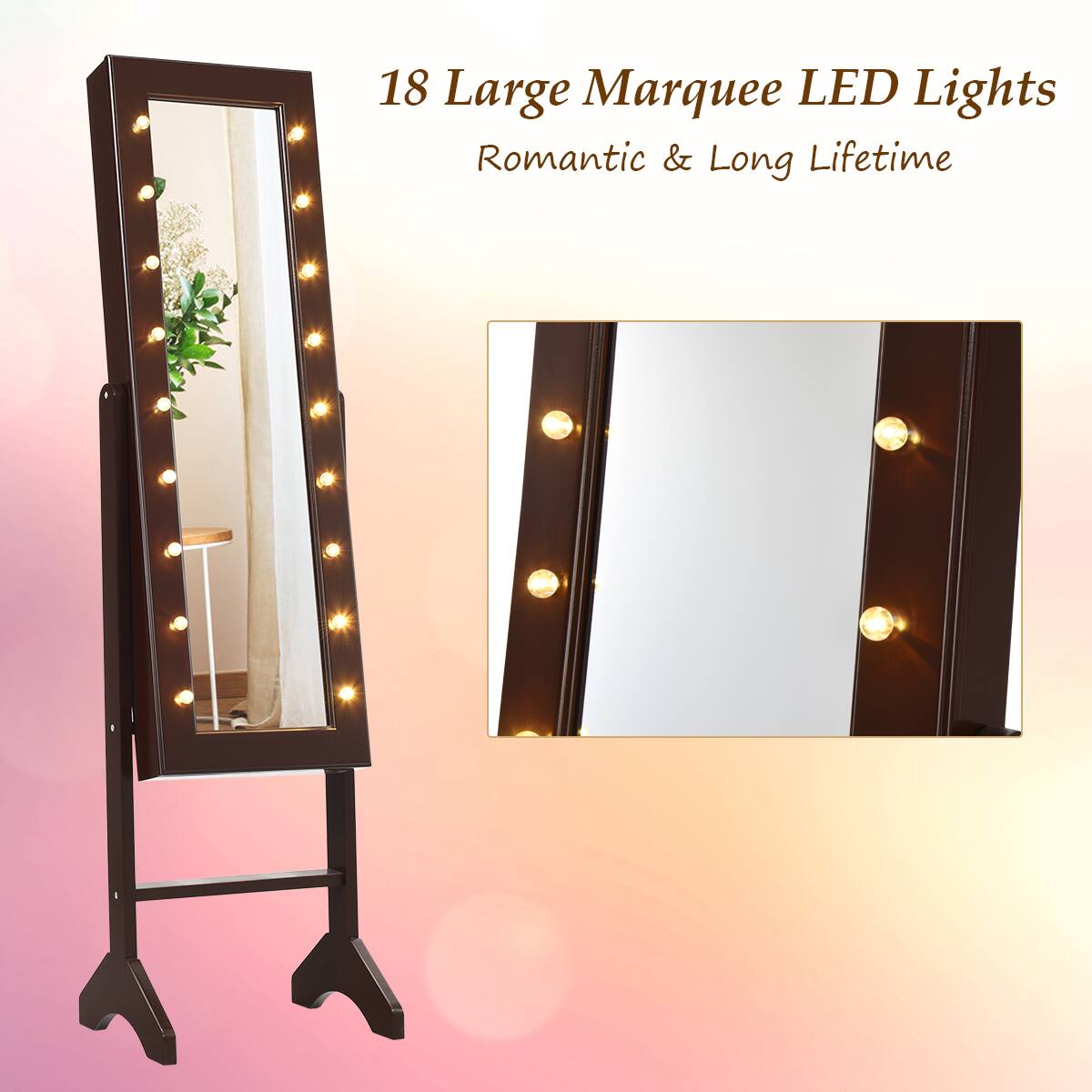 18 Large Marquee LED Lights Romantic & Long Lifetime