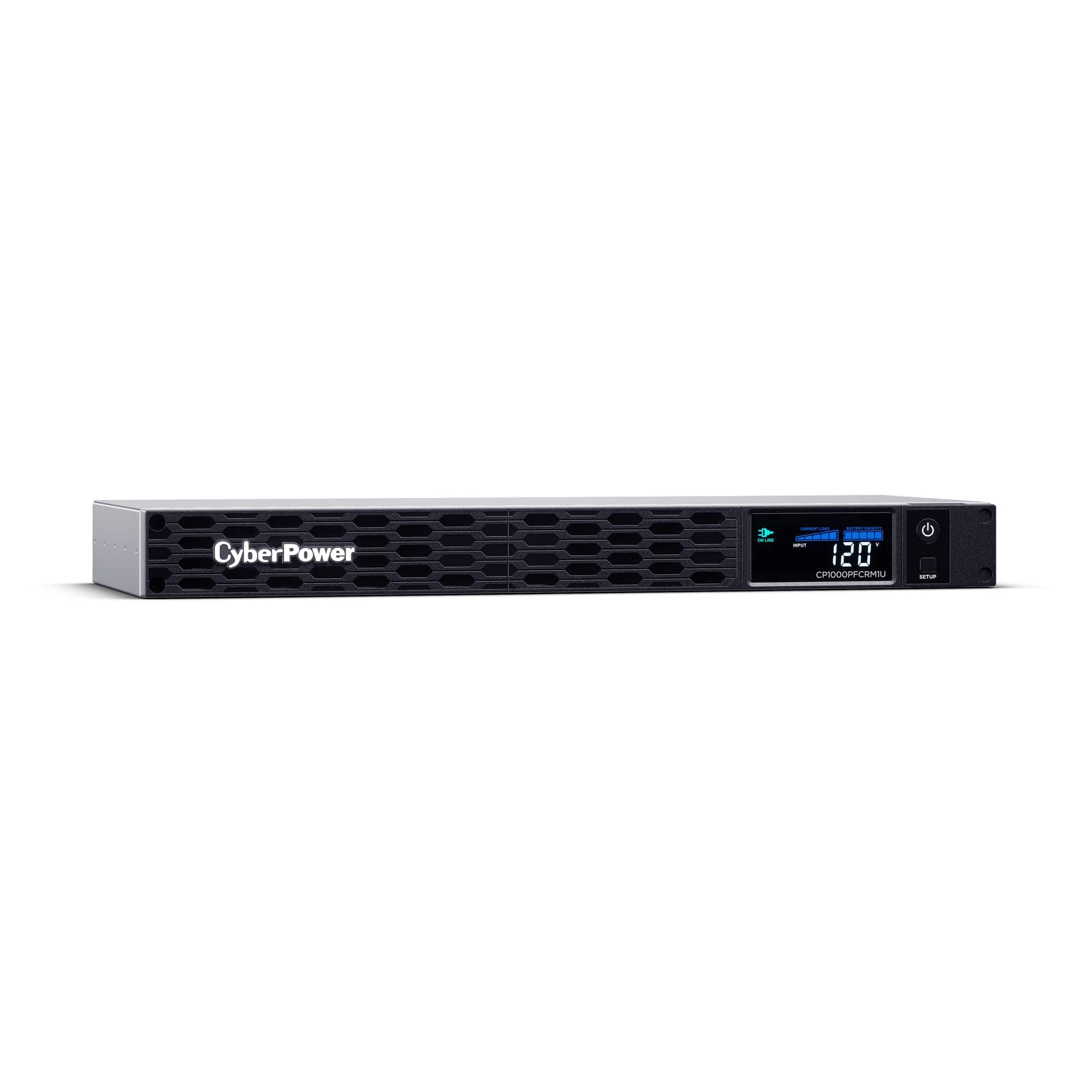 CyberPower - PFC Sinewave 500VA Rack-mountable UPS - Black