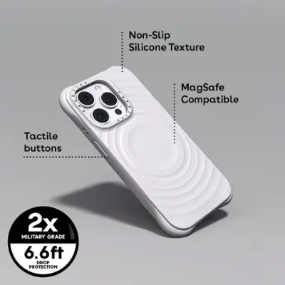 CASETiFY Essentials Ripple Case with MagSafe for Apple iPhone 16 CASETiFY Essentials Ripple Case with MagSafe for Apple iPhone 16
