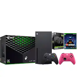 Xbox Series X 1TB Disc Console with Extra Controller and Charge Dock Bundle