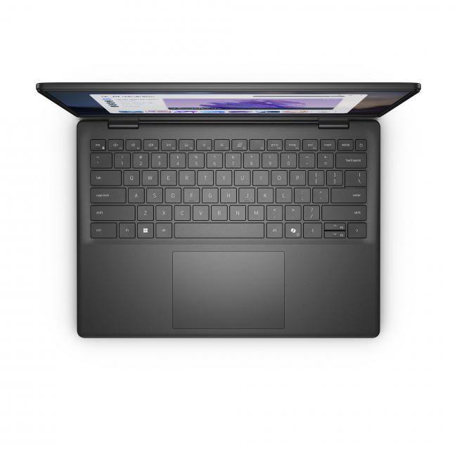 Alt View 1. Dell - Dell 14" 2K IPS Copilot+ PC AMD Ryzen 5 220 8GB RAM 512GB SSD Carbon Black - AMD Ryzen 5 220 Hexa-core Processor - 1920 - Black.