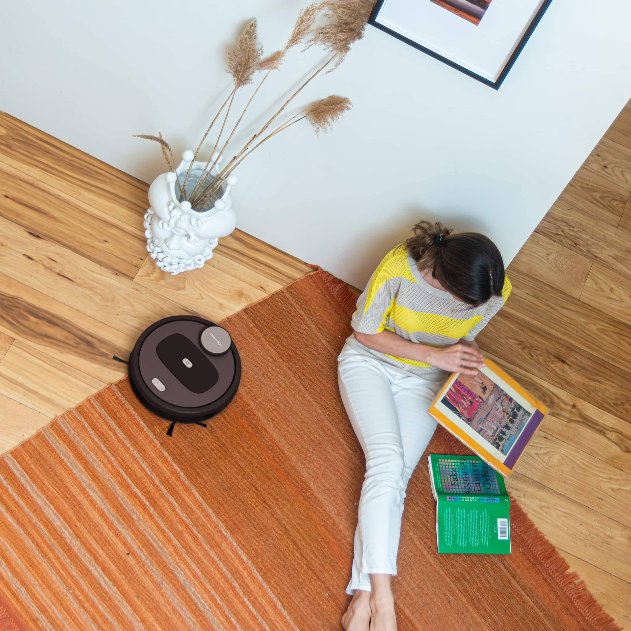 Alt View 15. bObsweep - PetHair Appetite Wi-Fi Connected Robot Vacuum and Mop - Coffee.