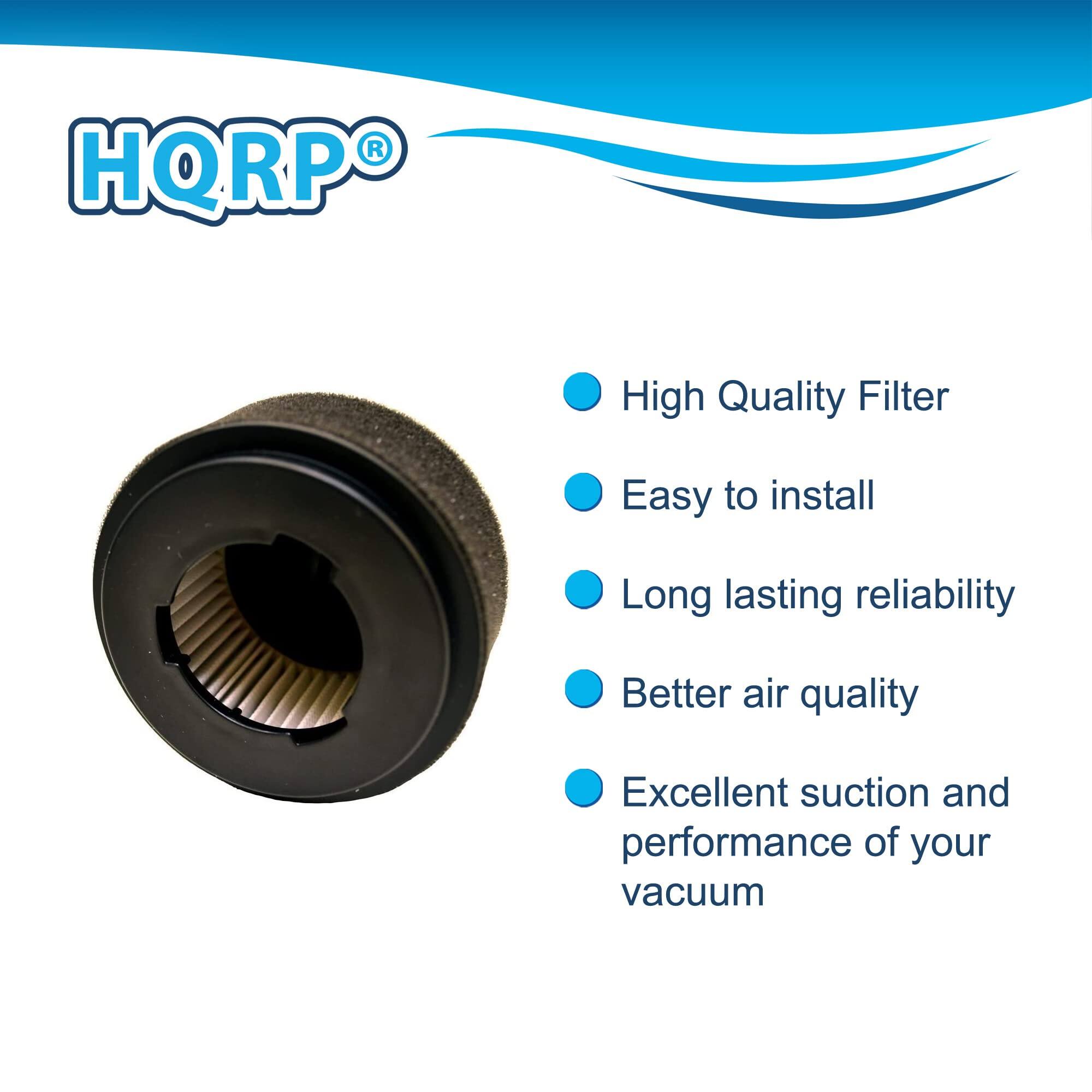 HQRP®

- High Quality Filter
- Easy to install
- Long lasting reliability
- Better air quality
- Excellent suction and performance of your vacuum