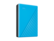 Front. Western Digital - WD 6TB Portable Storage External Hard Drive ( WDBR9S0060BBL-WESN) Blue - Blue.