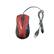 Back. Stock Preferred - USB 2.0 Optical Wired Mouse with Scroll Wheel - Red.